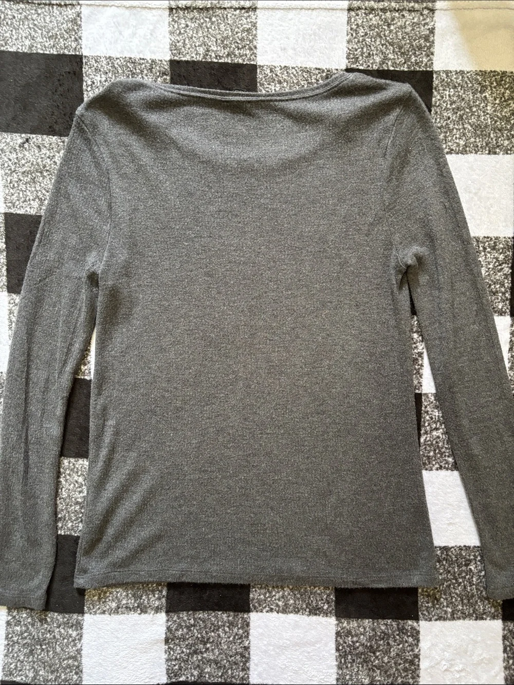 J. Crew Dark Gray Crewneck Sweater